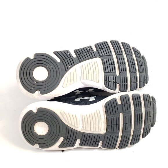 Under Armour Womens Size 7.5 Charged Deluxe Foam Athletic Shoes Black White - Picture 8 of 9